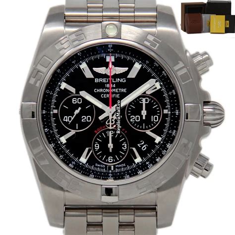 breitling ab0110 fake|breitling chronomat automatic 44mm.